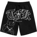 Black-Buddha flocker shorts